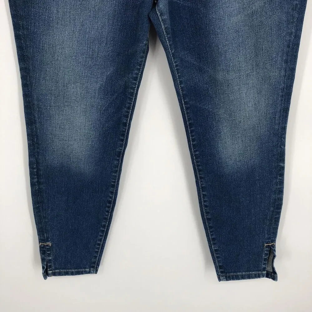 ABLE The Skinny‎ Jeans Womens 29 Blue Stretch Medium Wash Ankle Denim NWT